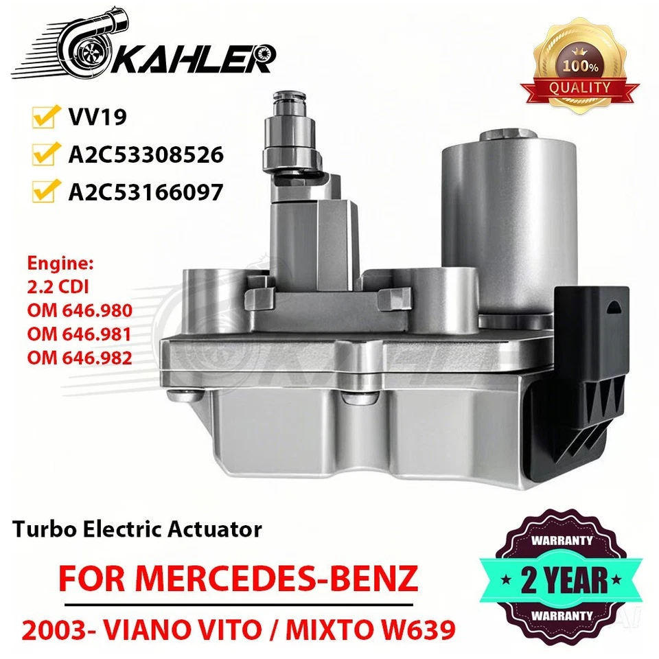 Turbo Actuator VV19 A2C53166097 A2C53308526 Benz Viano Vito 109 111 115 CDI 2.2L - image 1 of 1