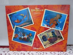 Disney Lilo & Stitch Gedenklithographie 4er Set Disney Store exklusiv - Bild 1 von 10
