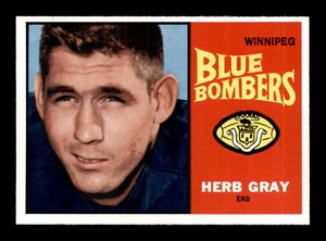 1964 Topps CFL #83 Herb Gray   NM X2873721