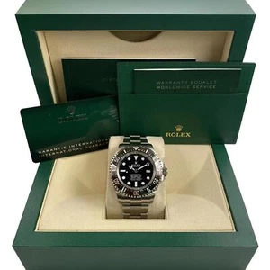 Rolex Sea-Dweller 44mm 136660 Ceramic Steel Black Dial Automatic Watch B&P 2023 - Picture 1 of 7