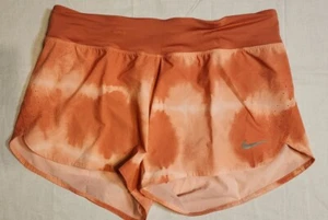 Nike Women's Eclipse Mid-Rise Shorts DM7725-827 Madder Root Size XL - Picture 1 of 2