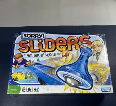 Sorry Sliders Board Game Parker Brothers  Ages 6+  2008 Hasbro New SEALED - Image 1 of 3