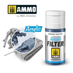 AMMO - Azul Francés - FILTRO ACRÍLICO - 15 ml - AMIG0807 - Imagen 1 de 1
