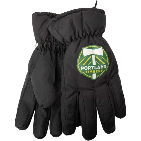 Portland Timbers Big Logo Insulated Gloves - Black L/XL Cover