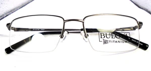Bulova Cannes Grau 53-19-140 Twist Titan Herren Metall Halbrand Brille Brillengestell - Bild 1 von 6