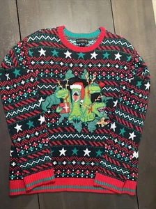 Maglione natalizio usato Blizzard bay taglia media brutto dinosauro - Foto 1 di 8