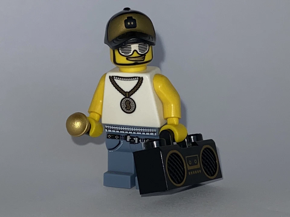 Rapper Minifigure Series 3 8803 + BOOMBOX!! col03-15 LEGO Collectible Minifigure - Image 1 of 1