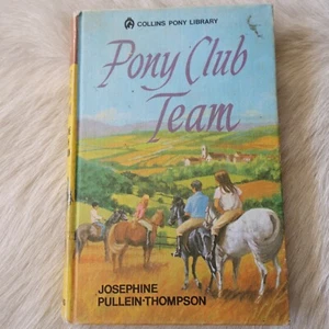 Josephine Pullein Thompson Pony Club Team 70S Vtg Josephine Pullein Thompson - Picture 1 of 7