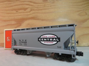 LIONEL TRAIN 9456 NYC NEW YORK CENTRAL ACF CENTERFLOW HOPPER CAR W/BOX 6-17009