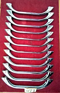 Grab Handle 23 cm long Boat /Custom/Classic car / Bath.Door Highly Polished x2 - Picture 1 of 14