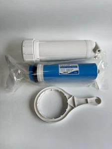 Brandneu Memrbane Gehäuse mit 200 GPD RO Membran und Schraubenschlüssel - Bild 1 von 1