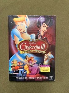 Cinderella III A Twist In Time Disney Film DVD Video - Bild 1 von 2