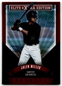 Jalen Miller 2015 Panini Elite Extra Edition Pre Rookie #96 San Francisco Giants