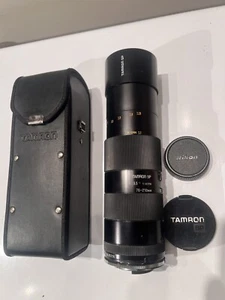 NIKON AI MOUNT TAMRON SP 70-210 MM F3.5-4 CF MACRO LENS WITH ADAPTALL 2 (EXC) - Picture 1 of 11