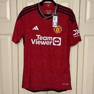 Manchester United 23/24 Home Authentic Soccer Jersey Medium - IN3520 - Picture 1 of 5