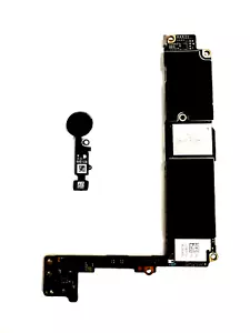 ✅ Placa madre placa lógica iPhone 7 Plus 32 GB desbloqueada + Touch ID emparejada negra ✅ - Imagen 1 de 2