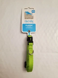 Jump Classic verstellbarer Clip Kragen weiches Nylon limettengrün XS (7"-10") - Bild 1 von 1
