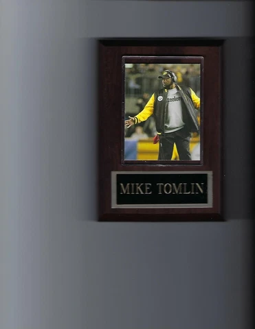 MIKE TOMLIN PLAQUE PITTSBURGH STEELERS FOOTBALL NFL Cover
