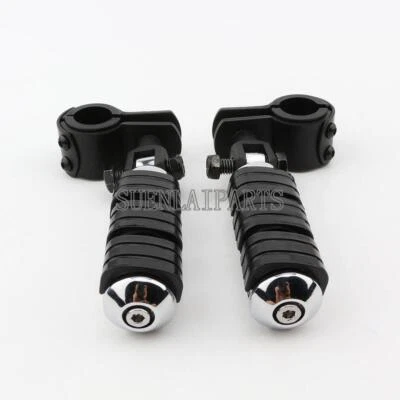 Black Highway Crash Bar Foot Peg Mount for Honda Rebel 250 300 500 Shadow VLX600 - Изображение 1 из 4