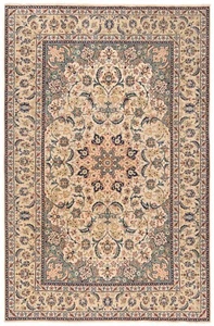 Najafabad Handgeknüpfter Perserteppich 296x195 cm-Orient,Carpet,rug,Beige - Picture 1 of 12