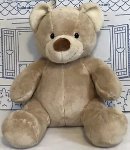 Build a Bear Terciopelo Abrazos Marrón Bronceado Peluche Asma Alergia Muñeca Segura para Bebés - Imagen 1 de 12