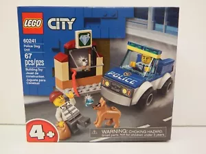 LEGO City - Modell #60241 - POLIZEIHUND EINHEIT - 67-teiliges Set - Alter 5 -12 Jahre - Bild 1 von 7