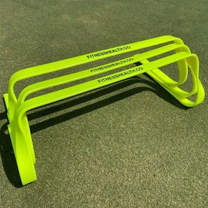 Flat Hurdles Set (Set of 3) Training Football Speed Agility Set Fitness Health - Picture 1 of 6