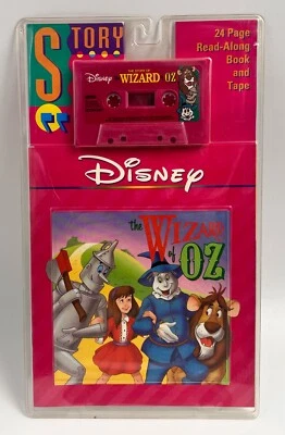 Disney's The Story Of The Wizard Of OZ Read Along with Cassette Sealed New - Image 1 of 4