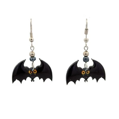 Halloween Bat Dangle Earring - Image 1 of 4