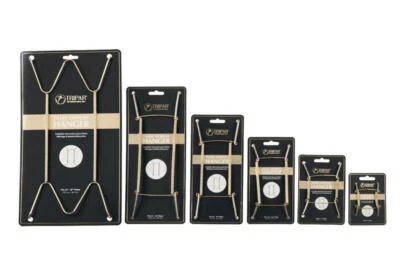 Perchas de placa de alambre de pared ELECCIÓN DE LUJO de 6 TAMAÑOS LATÓN o BLANCO ENVÍO GRATUITO Foto 1 de 4