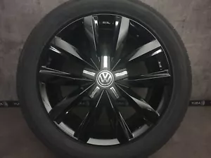1x VW T5 T6 T6.1 7E 7H Transporter Springfield Felge Sommerreifen 255/45 18 NEU - Bild 1 von 9