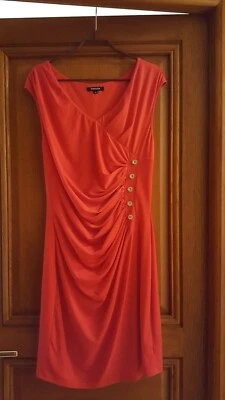 Robe rouge mi-longue MORGAN - Taille 38 - Photo 1/2