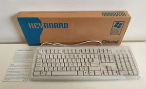 Vintage Chicony PS/2 Keyboard Arabic Layout (new) - Picture 1 of 9