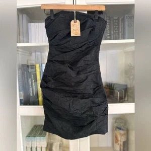 Allsaints Ambrose Cocktailkleid schwarz Gr. 0 Neu mit Etikett NEU - Bild 1 von 9