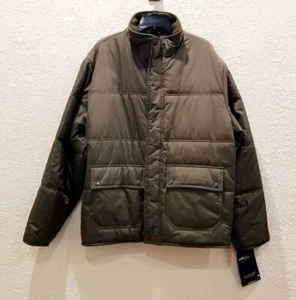 Chaqueta de invierno resistente al agua Roundtree & Yorke RARA para hombre, rama de oliva, talla L - Imagen 1 de 8