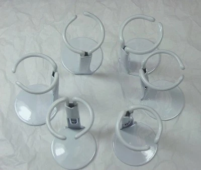 Heidi Ott Dollhouse Miniature #1 Metal Doll Stands 6 pcs x 0.75''