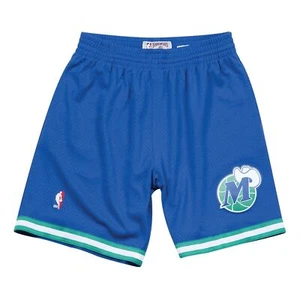 Mens Mitchell & Ness NBA Swingman Shorts 1998-99 Dallas Mavericks - Picture 1 of 4
