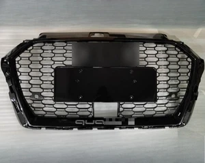 For AUDI 2017 2018 2019 2020 A3 S3 RS3 Front Bumper Mesh Grill Grille ACC hole - Picture 1 of 4