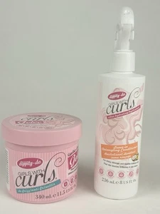 Dippity-Do Set Includes Leave-In Detangling Conditioner (8oz) And Gelée (11.5oz) - Picture 1 of 6