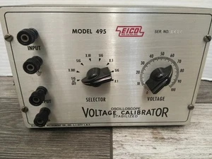De colección. Osciloscopio Calibrador de Voltaje Eico MODELO 495 (NUEVO STOCK ANTIGUO) - Imagen 1 de 11