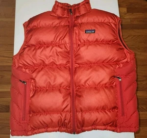Vtg Patagonia Down Puffer Vest Mens XL Red Hi Loft Insulated  - Picture 1 of 8
