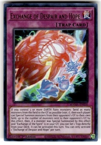 Exchange of Despair and Hope MAMA-EN030 1st Edition Yugioh NM - Picture 1 of 2