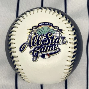 2002 All Star Game Milwaukee Brewers Fotoball Souvenir Baseball Ball - Bild 1 von 6