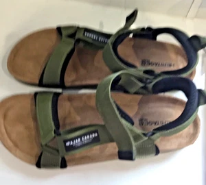 PAJAR Women's HERITAGE63 - Olive Sandals x Size 8/42 - New in box - Picture 1 of 15