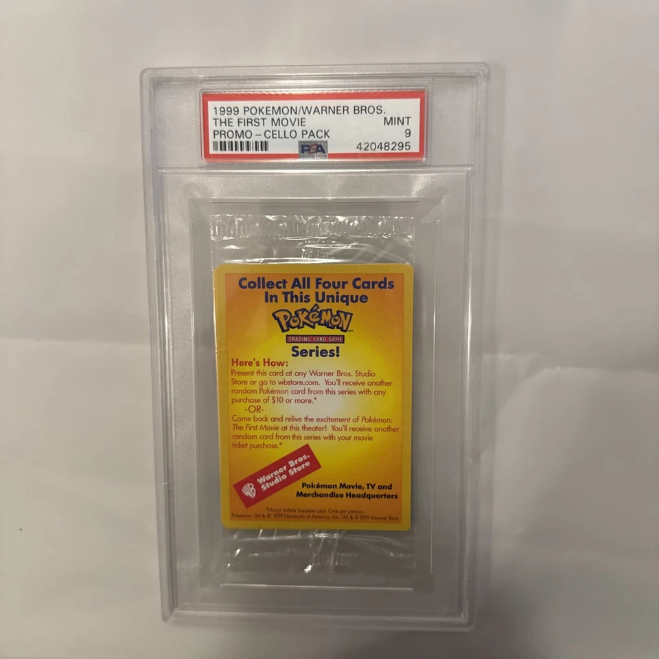 Pokemon Tcg Pokemon Película Promo Cello Pack PSA 9 Foto 1 de 1