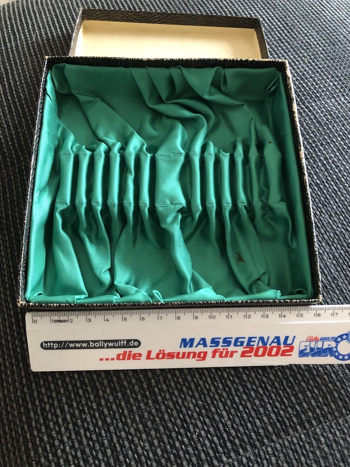 schöner alter Besteckkasten für Silberbesteck , Billig aus Nachlass, ca. 1920/30 - Bild 1 von 1