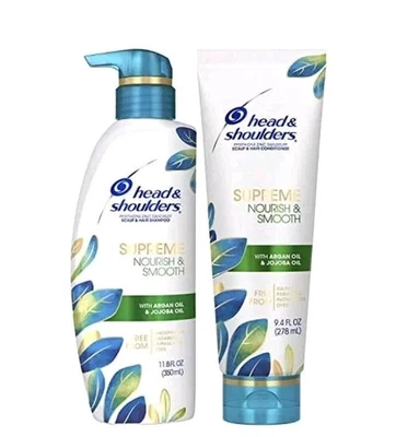 Champú y acondicionador anticaspa Head & Shoulders Supreme Nourish argán y jojoba Foto 1 de 2