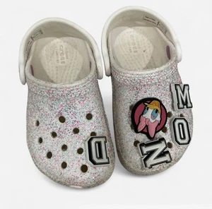 Kids Glitter crocs Size 7 - Picture 1 of 6