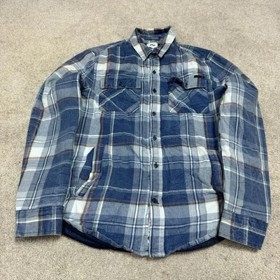 Rusty Button Down Shirt Multicolored Plaid Heavyweight Men’s Size Small - Image 1 of 4