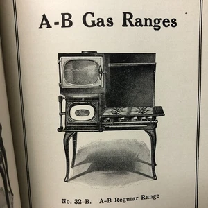 Vintage Haushaltskosten Konto Buch Werbung A-B Stove Co. Battle Creek MI - Bild 1 von 18